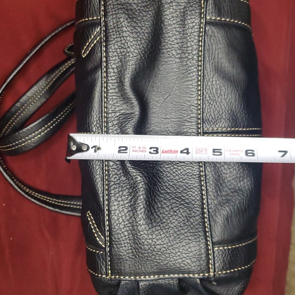 Black Faux Leather Handbag‎ - Picture 11 of 11